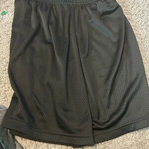 Champion Black Mesh Shorts